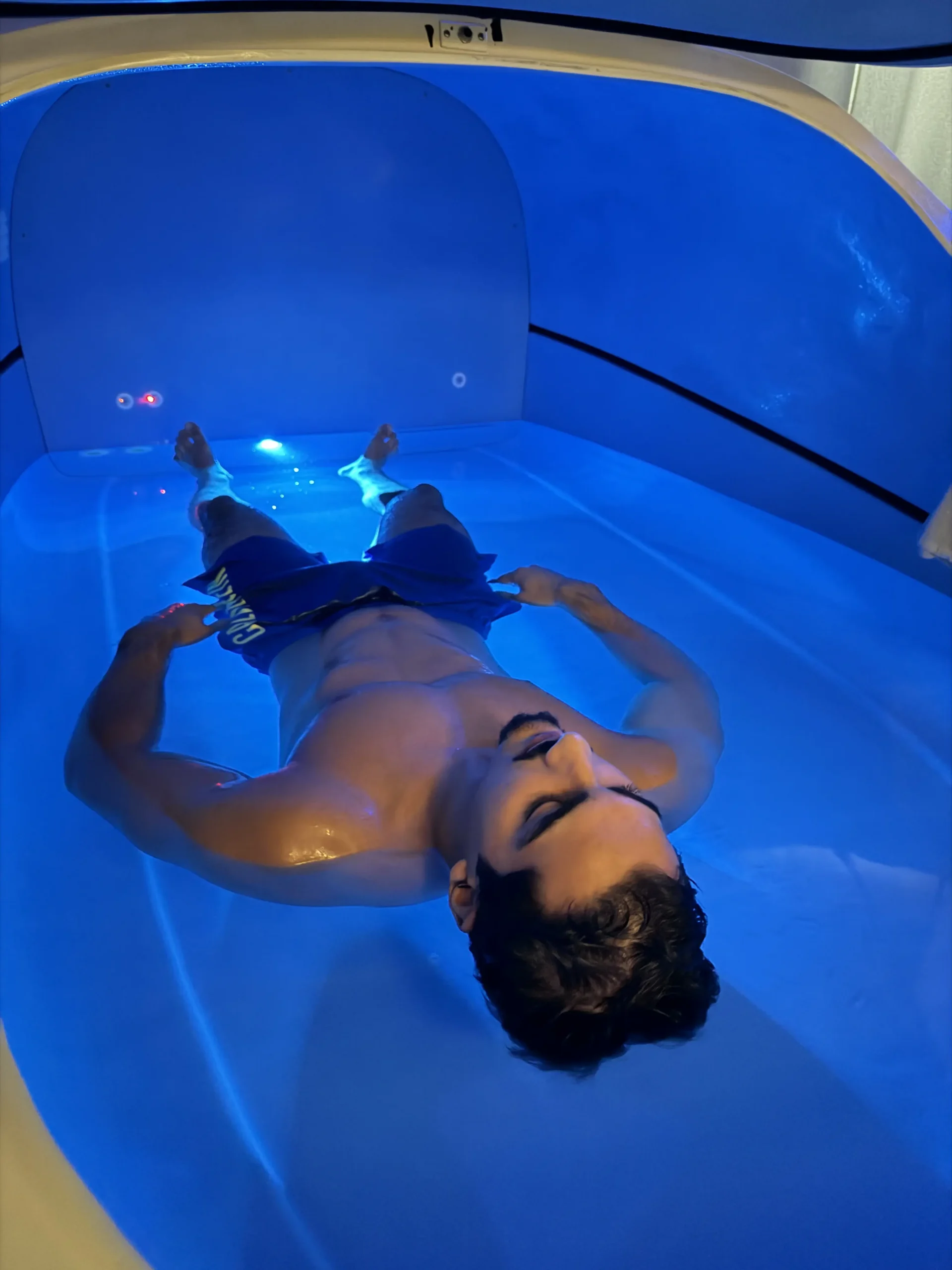 floating in aqua anima